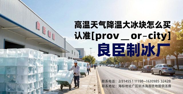 高温天气降温大冰块怎么买 认准姑苏良臣制冰厂